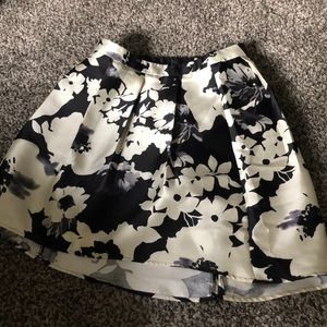 floral skirt